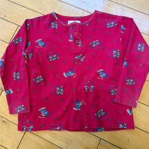 NORTHERN GETAWAY | Y2K 90s Vintage Kids Sleepwear Top